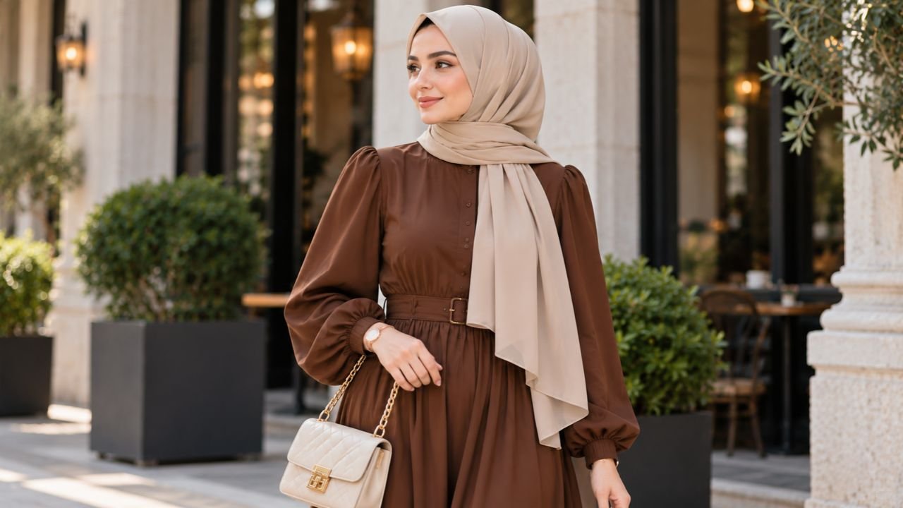 kahverengi-elbiseye-hangi-renk-sal-gider