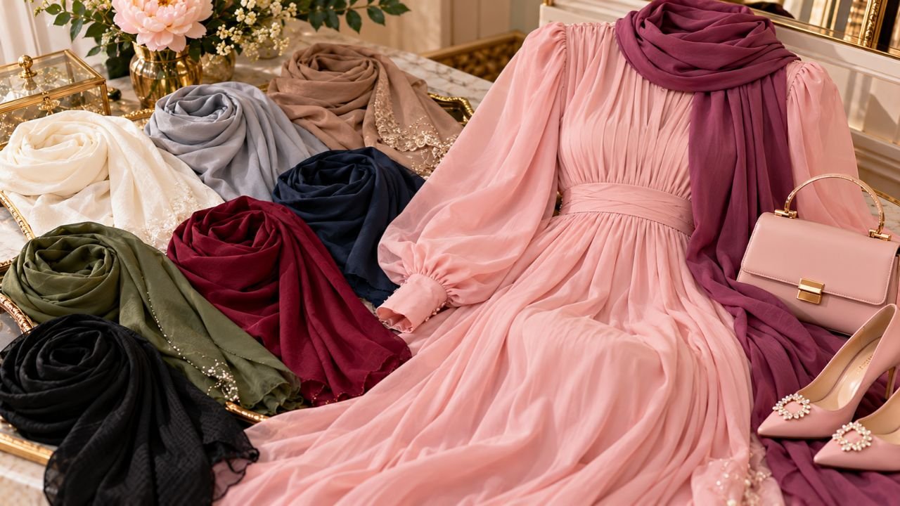 pembe-elbiseye-hangi-renk-sal-gider